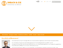 Tablet Screenshot of imbach.com